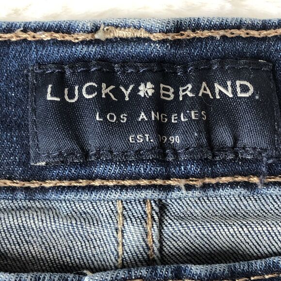 Lucky Brand Brooke Straight Blue Jeans Size 6 / 28 Women - Picture 9 of 14